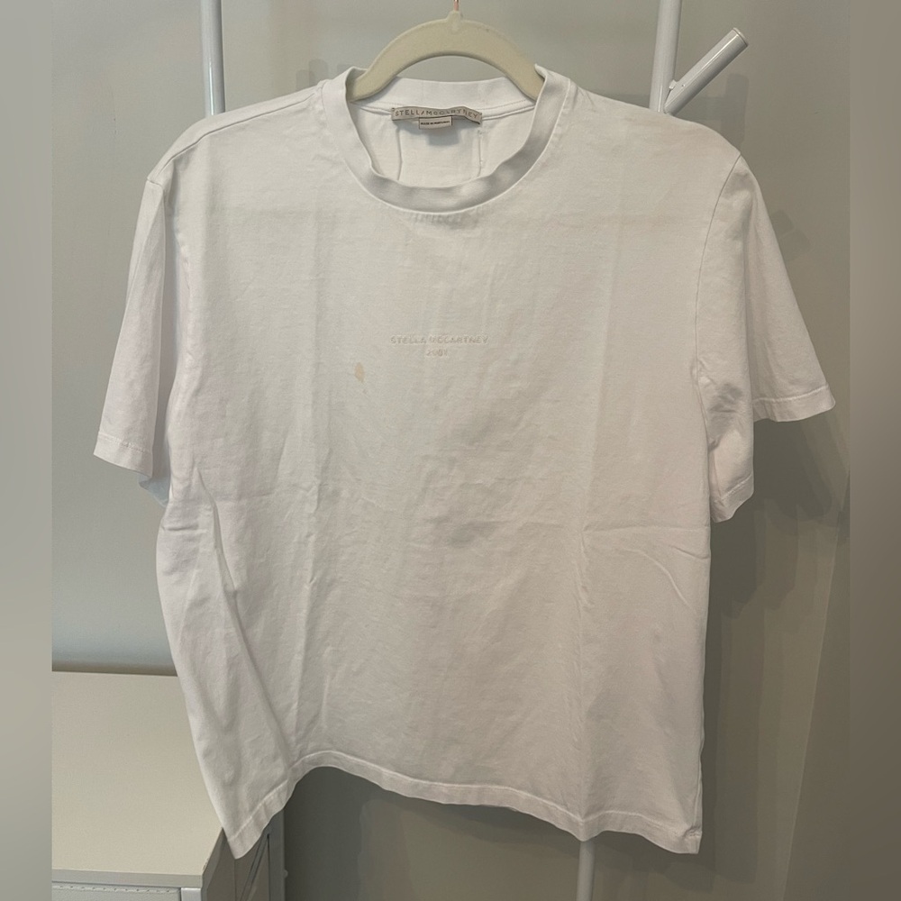 Stella McCartney White Short Sleeve Tee